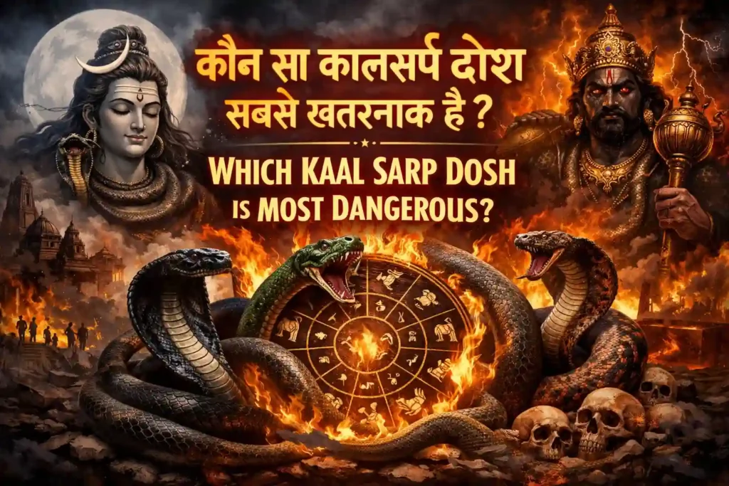 which kaal sarp dosh is most dangerous